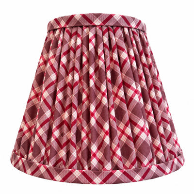 Pantalla Cuadrillé Rojo y Rosado S