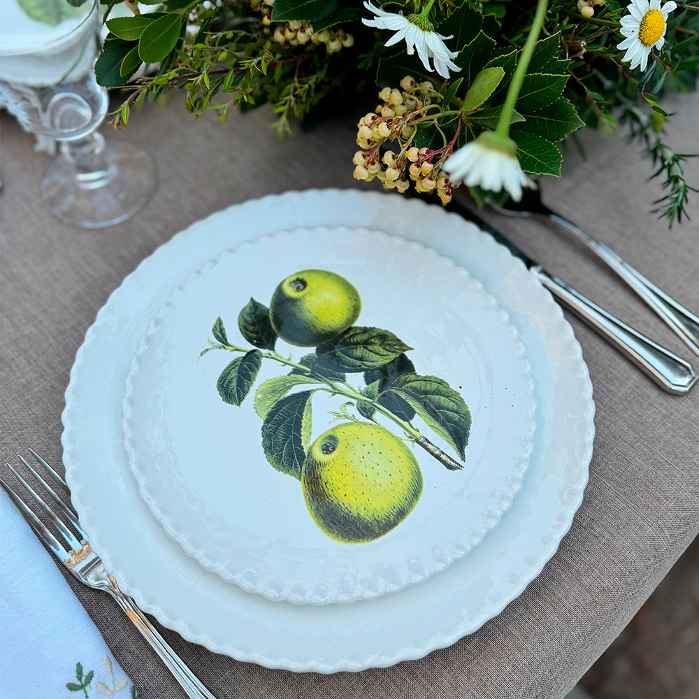 Plato FRUTOS VERDES Manzana
