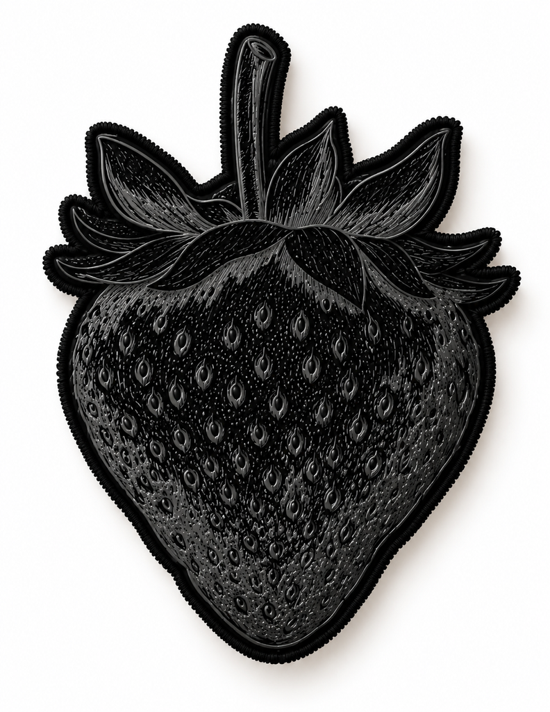 Frutilla Sello de goma