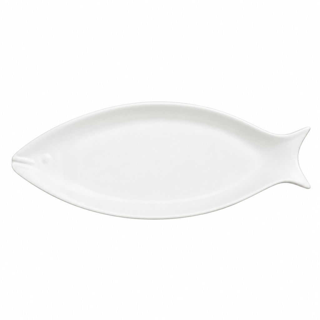 Plato Pez Largo M (Bizcocho)