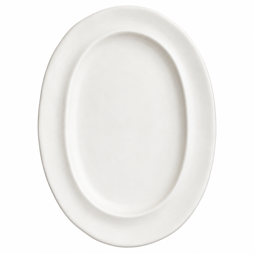 Plato Ovalado S (Bizcocho)
