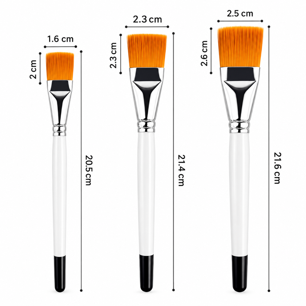 Set de 3 Pinceles Brochas