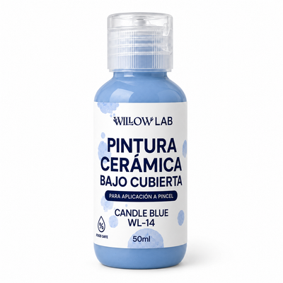 Pintura Cerámica Candle Blue WL-14