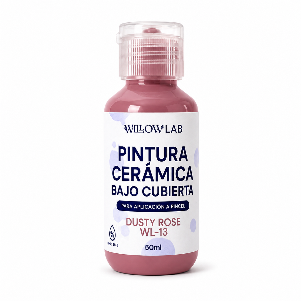 Pintura Cerámica Dusty Rose
