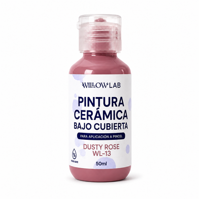 Pintura Cerámica Dusty Rose WL-13