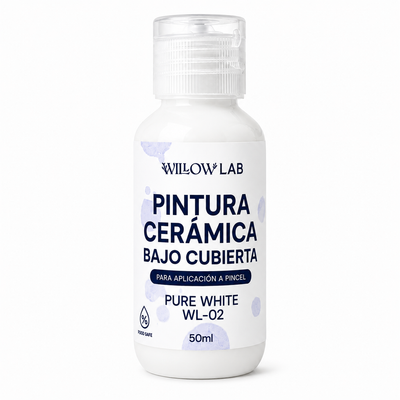 Pintura Cerámica Pure White WL-02