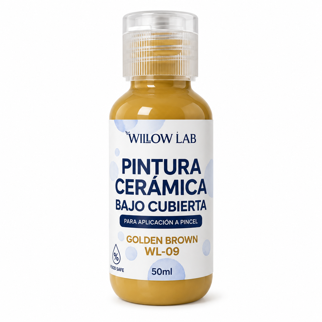Pintura Cerámica Golden Brown WL-09