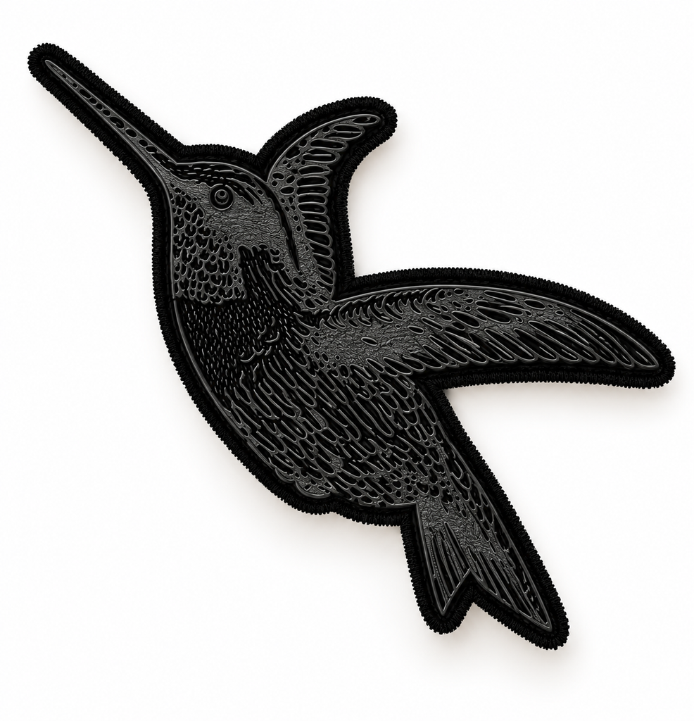 Colibrí Sello de goma