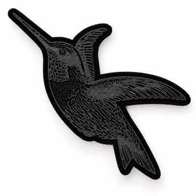 Colibrí Sello de goma