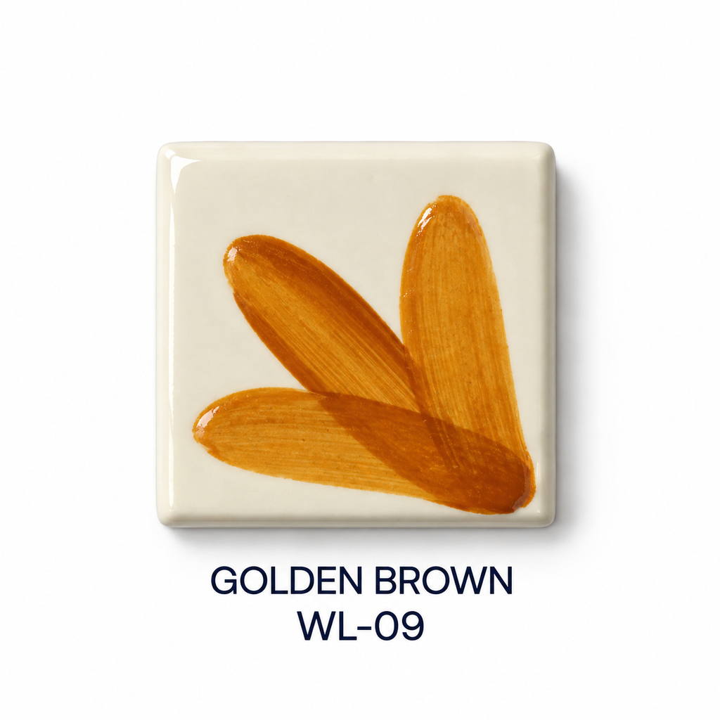 Pintura Cerámica Golden Brown WL-09