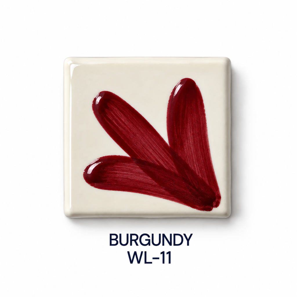 Pintura Cerámica Burgundy WL-11
