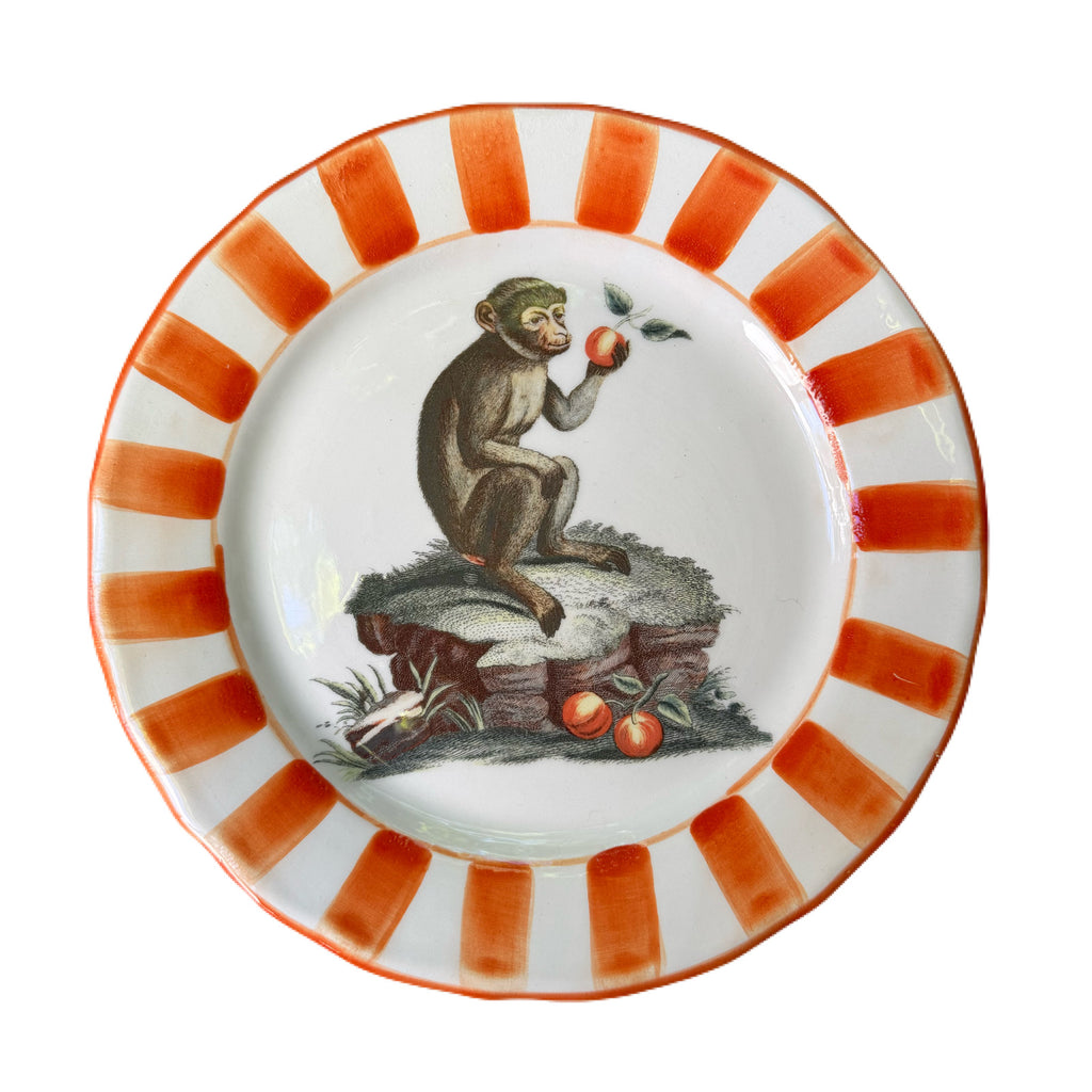 Plato Mono Naranja 21 cm