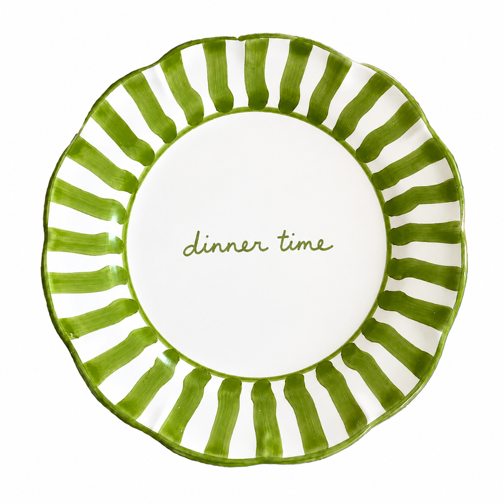 Plato Dinner Time verde
