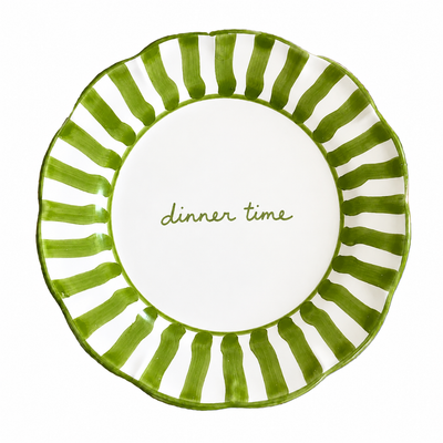 Plato Dinner Time verde