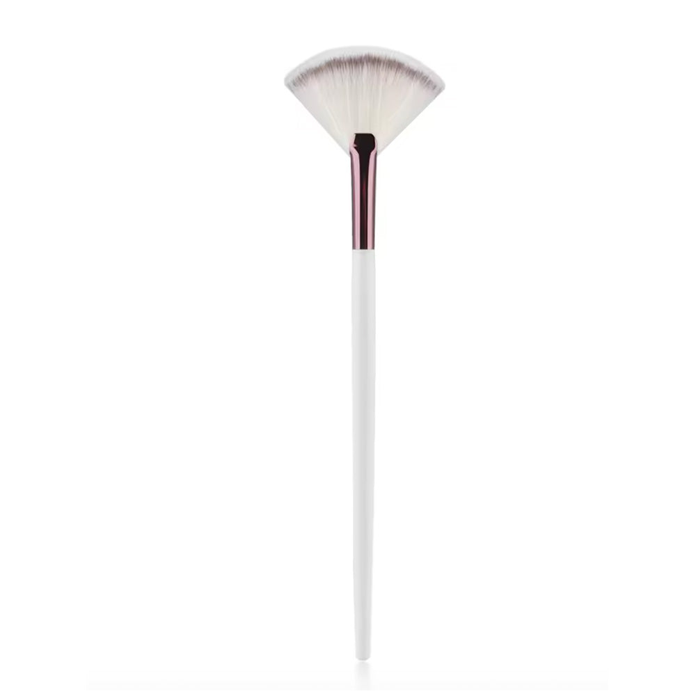 Pincel Abanico para Esmaltar Blanco