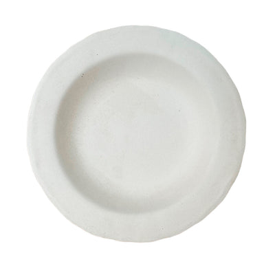 Plato Hondo Borde Ondulado (Bizcocho)