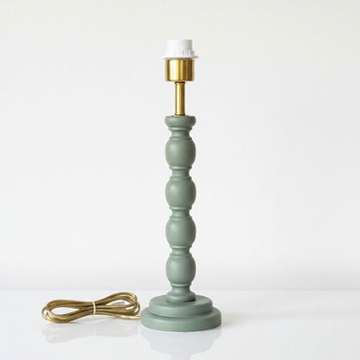 Lámpara Scalloped Verde