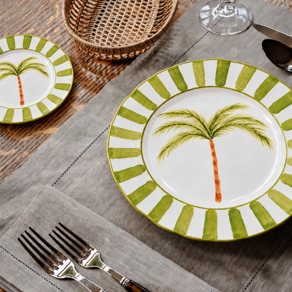 Plato Palmera Stripy Magnolia