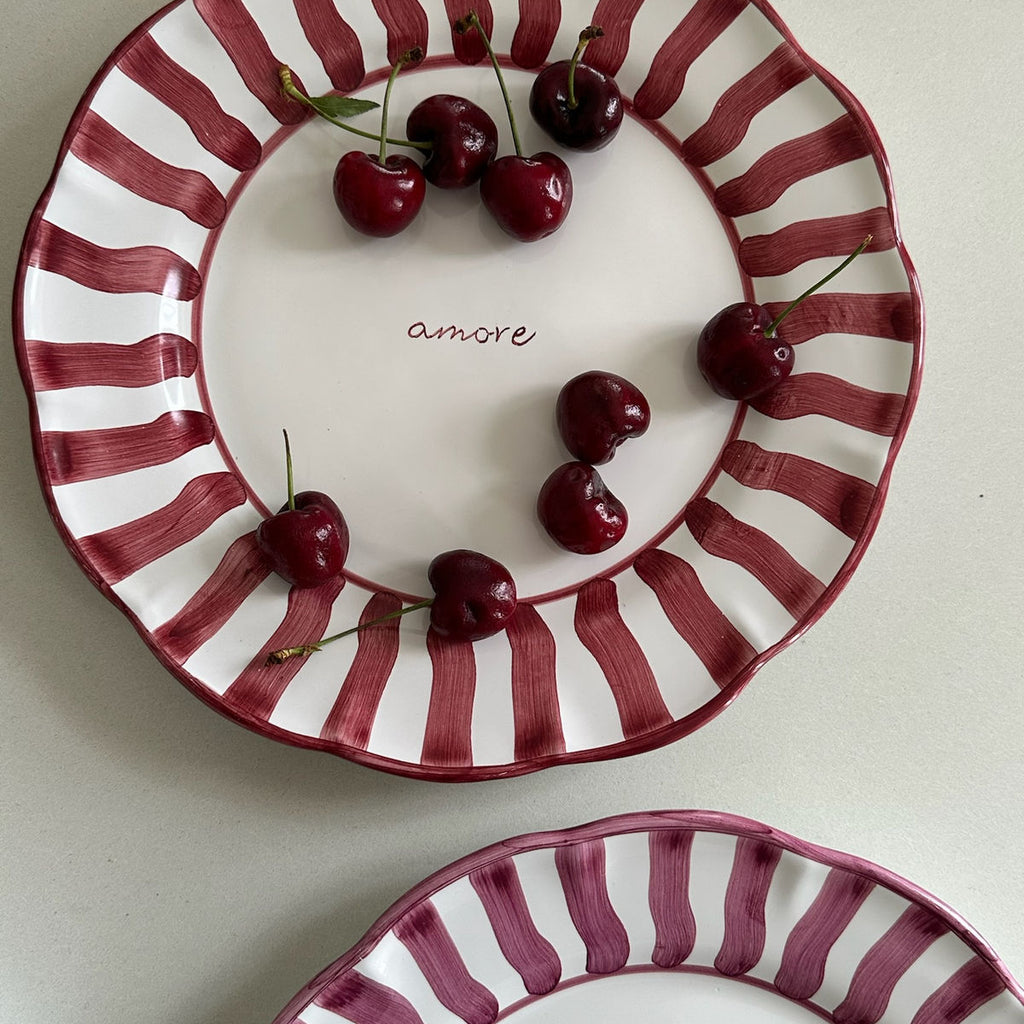 Plato Stripy Personalizado