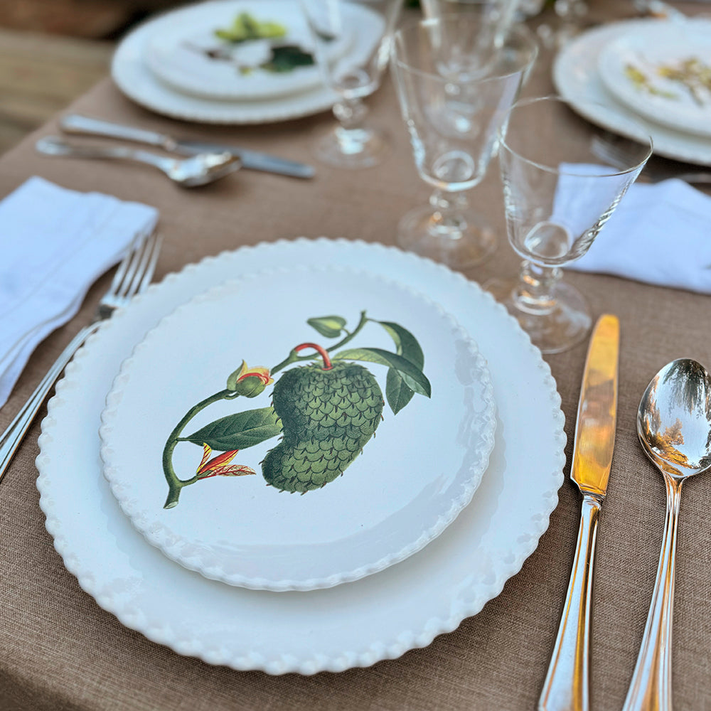 Plato FRUTOS VERDES chirimoya